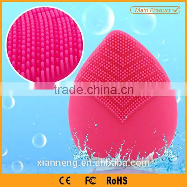 Anion Silicone Facial Brush Machine Vibrating Facial Massager Home Beauty Machine for Personal Use photo-2