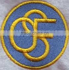 Round Green Leaf Tree Patches/ Round Design 100% Custome Embroidered Badge photo-4