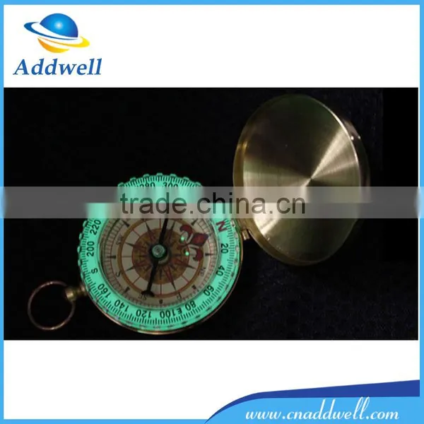 Classic Pocket Watch Style Bronzing Antique Camping Compass With Night Light Quality Choice photo-5