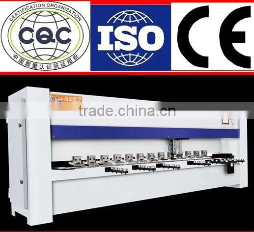 Hrui stainless steel sheet metal v-groove machine for cabients doors, Elevator