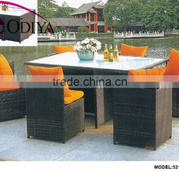 Antique PE Rattan Chair for Garden Furniture Set photo-5