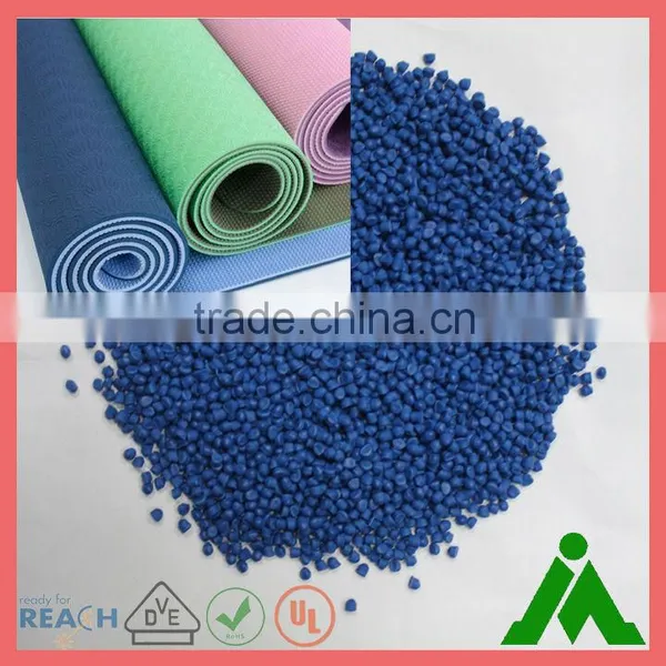 TPE Raw Material, TPE Granules for Fitness/Yoga Mats