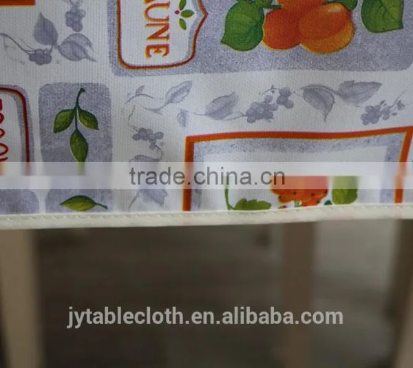 Three Layers of PVC Compound Non-woven Fabric Tablecloth photo-4