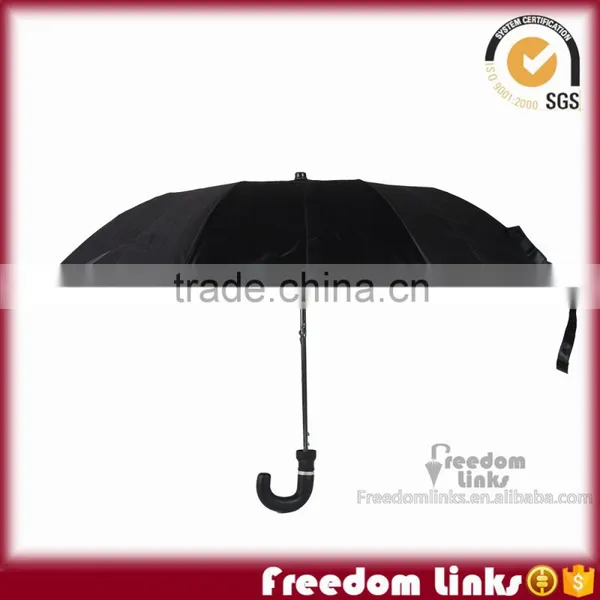 21 Inch Extra Thick Fabric 2 Fold Umbrella Customized photo-2
