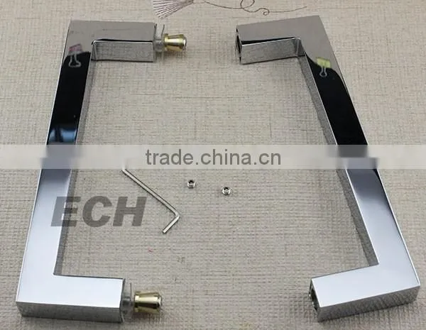 High Level Hardware Brass Glass Door Handle photo-3