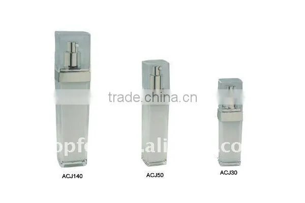 Acrylic Cosmetic Bottle Plastic Bottle 30ml 50ml 140ml