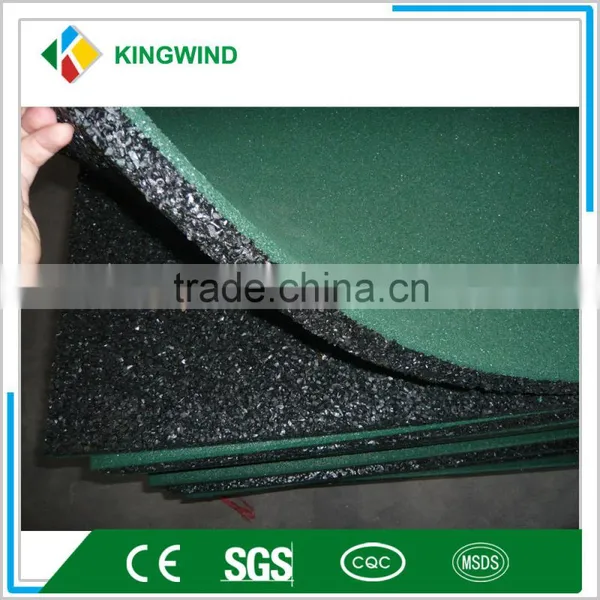 Cost Price!!! Factory Safety Indoor Strong Interlocking Rubber Gym Tiles photo-2