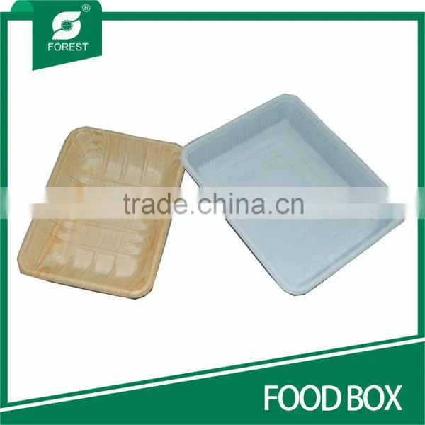 CUSTOM CORRUGATED FOOD DELIVERY BOX WITH PLASTIC TRAY photo-4
