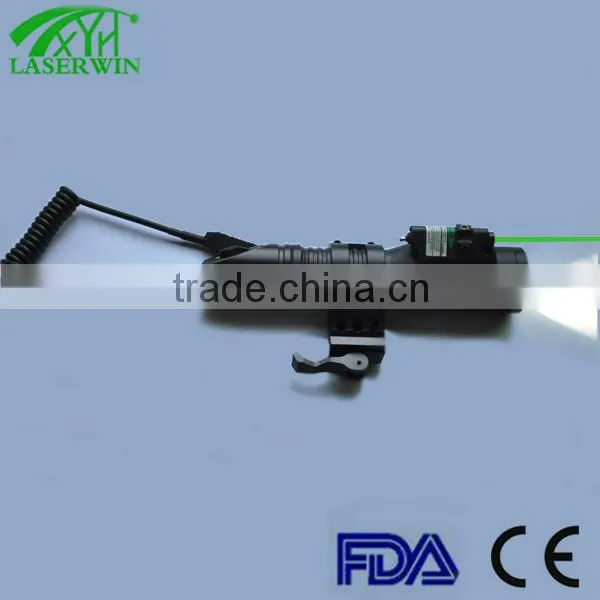 High Power Led Flashlight Long Distance Tactical Green Laser Sight for Hunting photo-5