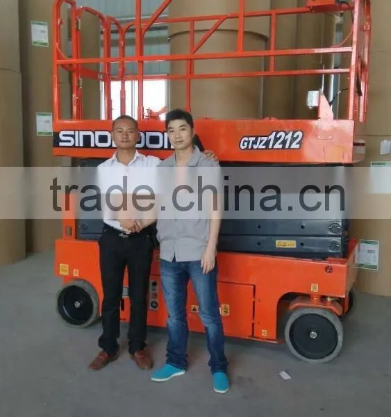 SINOBOOM Dry Cleaning Machine,small Mobile Scissor Platform Lift photo-4