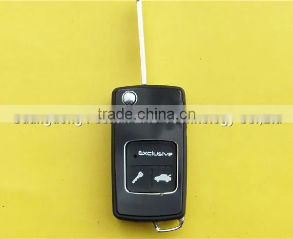 2 Buttons Modified Remote Flip Key Blank Shell for Chevrolet Epica With Left Blade photo-2