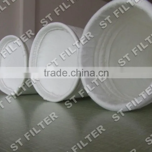 Dacron Dust 500 Micron Filter Bag for Cemmet Industry,Dia 130*5500mm photo-3
