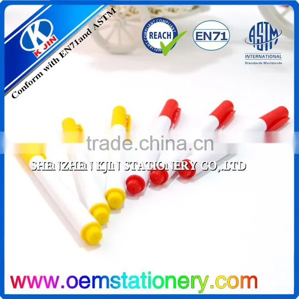 Wholesale Erasable Whiteboard Yellow and Red Color Marker Pen for School or Office photo-3