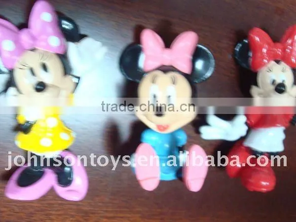 plastic toy mickey mobile string