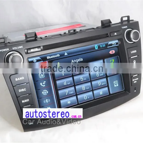 Autostereo Android Car MP3 Player for Mazda3 Car DVD GPS Navigation Central Multimedia Satnav BT PIP Ipod MP3 Player photo-4
