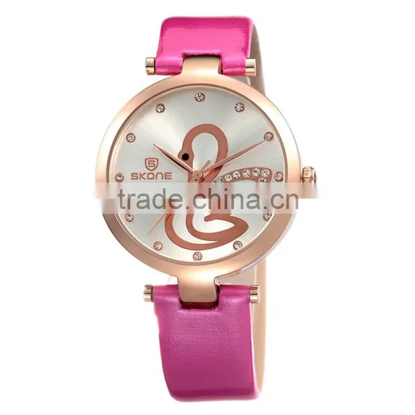 2014 Fashion Leather Wrap Watch Fashionable Watch