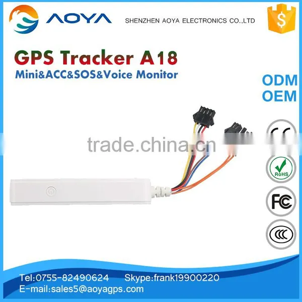 Real-time GPS GPRS GSM Tracking A18 Car GPS Tracker for Vehicle Fleet Management photo-2