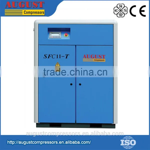 Twin Screw Single Stage Air End Large Rotors Vsd Screw Air Compressor