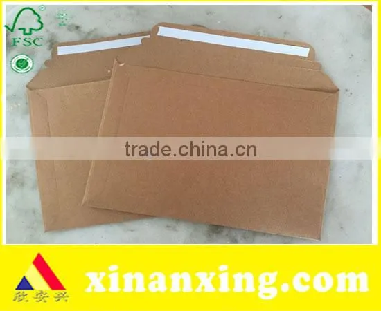 300g Plain Kraft Card Document Envelope photo-2
