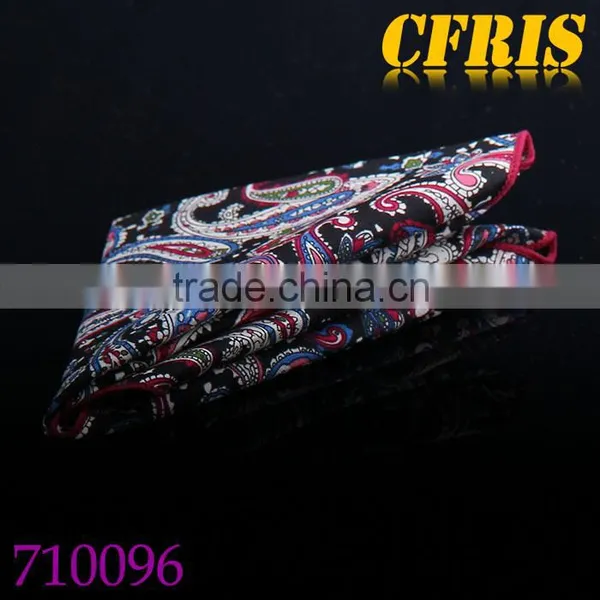 Paisely Custom Print Pocket Square photo-6