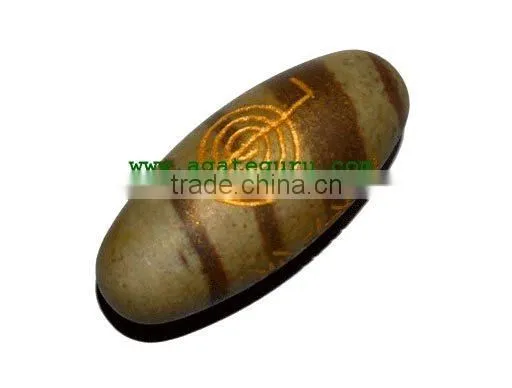 Narmada Shiva Lingam Usair Reiki Set : Wholesale Gemstone Narmada Shiva Lingam