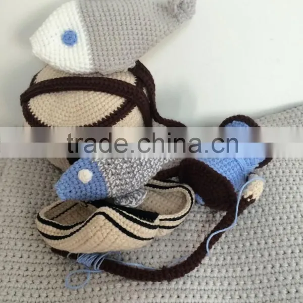 Crochet Fishing Sets, Crochet Baby Toys for Fishing, Crochet Best Gifts for Babies!
