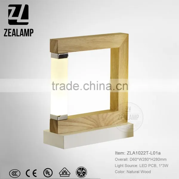 Nordic Brief Modern Natural Wooden LED Table Lamp Quality Choice