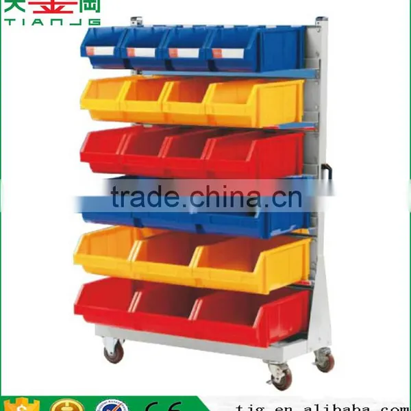 China Popular TJG-KF07 Plastic Bins Metal Tools Rack Hanging Shelf Panel Tool Hanging Board photo-3