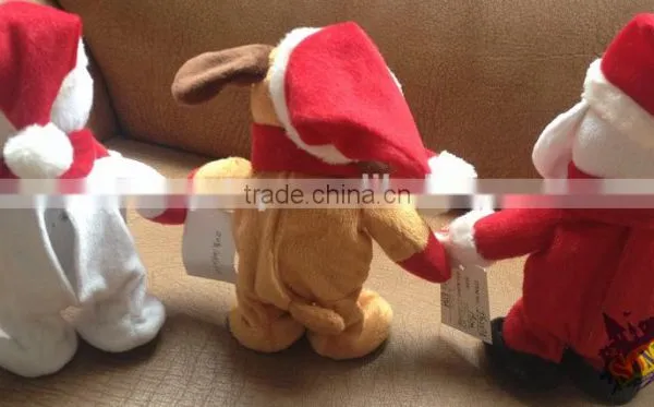 Christmas Decoration Singing and Dancing Santa Animated Toys 2015 photo-2