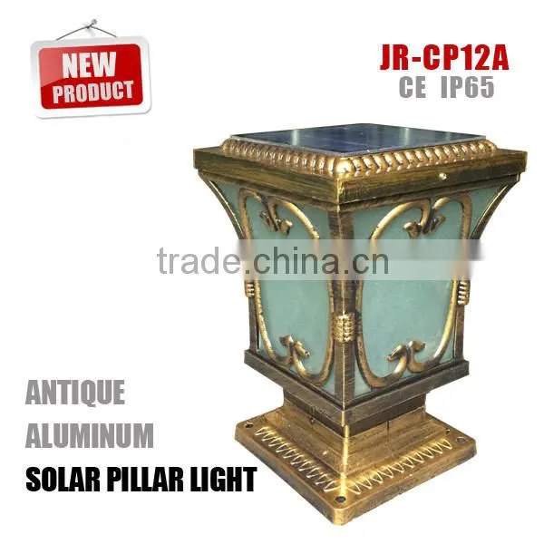 Classical Style Solar Garden Lamp, Outdoor Pillar Lamp With 50000hrs Led photo-2