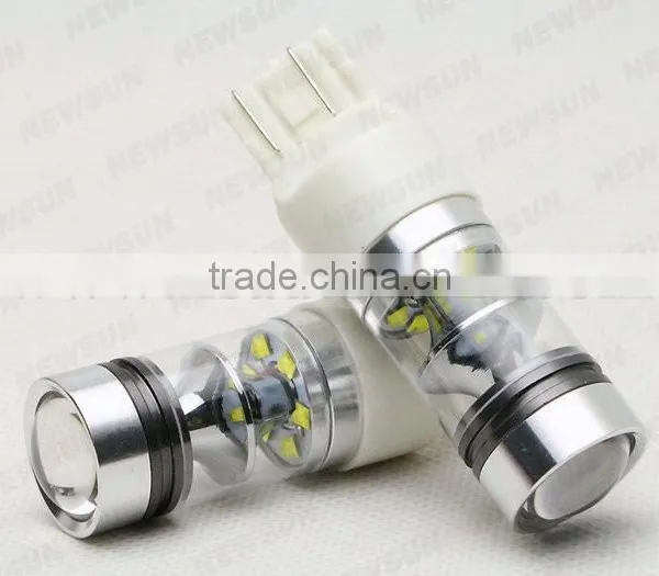 75W High Power T20 7443 Led Auto Brake Stop Light Red, 12V 24V DC T20 Led Bulb Tail Parking Lamps in Auto Lighting System photo-4
