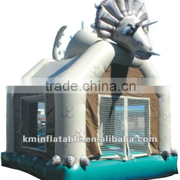 Triceratops Dinosaur Inflatable Bounce