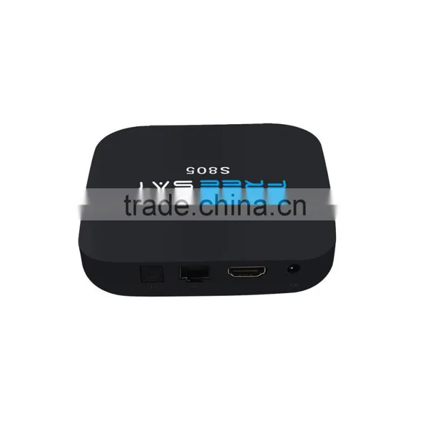 2016 New Arrival Freesat Amlogic S805 Android 4.4 1G/8G Android OTT Smart TV Box Quad Core Kodi XBMC Ethernet Wifi TV Box photo-2