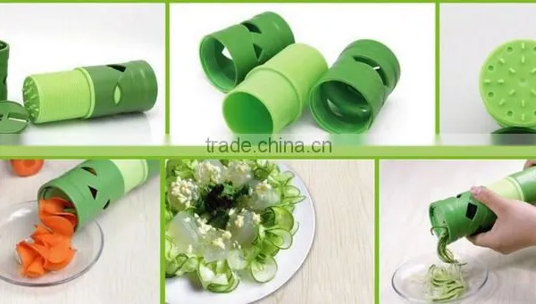 New Multi-function Vegetable Veggie Fruit Spiral Twiste Slicer Cutter Grater Kitchen photo-5