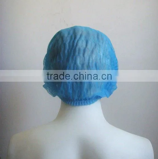 DISPOSABLE MEDICAL HIGH QUALITY NONWOVEN MOB CAP photo-3