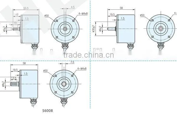 S60 Incremental Rotary Shaft Encoder photo-2
