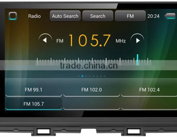 10.1" Factory Price Android 4.4 & Android 4.4.2 Car Gps Navigation For Mazda Cx-5 Built Wifi 1024*600 1G Ram photo-3