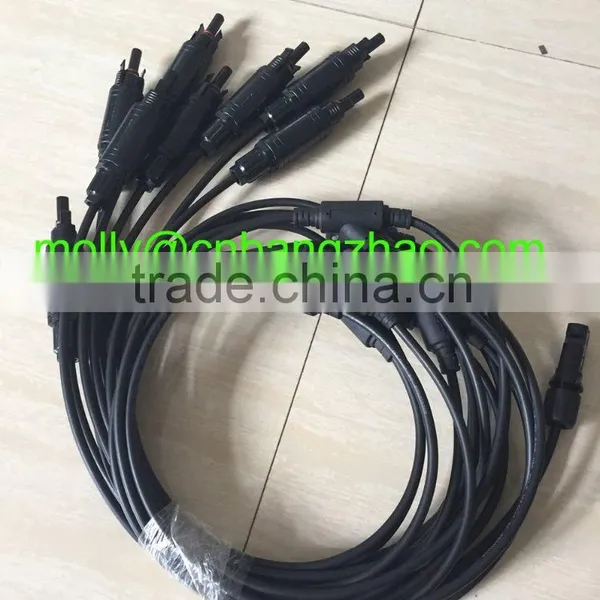 8 to 1 Mc4 Branch Fuse Connector With Solar Cable photo-2
