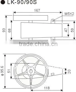 Yard and Inches Forward and Reverse Cable Meter Counter Cable Length Measurement photo-3