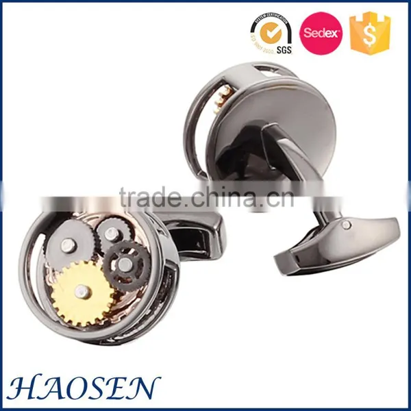 2016 Modern Style Watch Shape Metal Cufflinks For Men photo-4