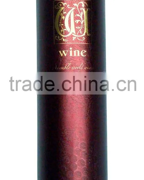 Luxury Rigid Paper Cardboad Round Wine Packing Box photo-5