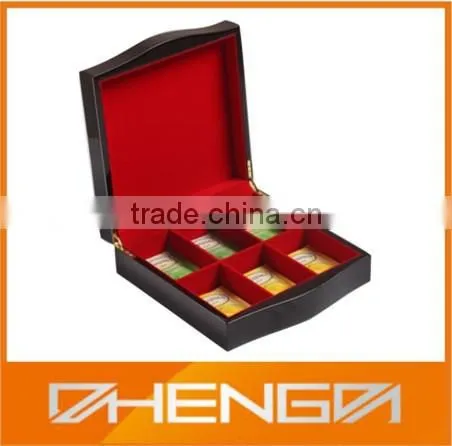 High Quality Factory Customized Personalized Wooden Tea Box photo-2