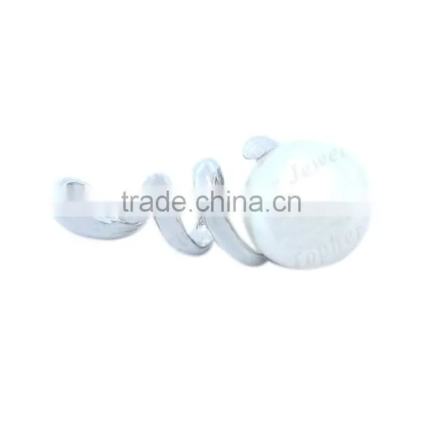 2014 China Wholesale Silver Freshwater Pearl Ball Pendant Necklace photo-2