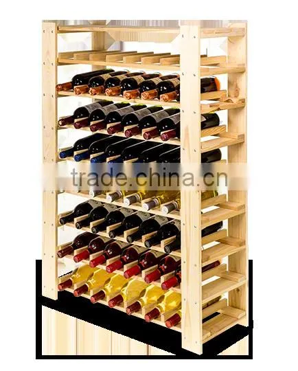 Wine Rack, Pine Wine Rack