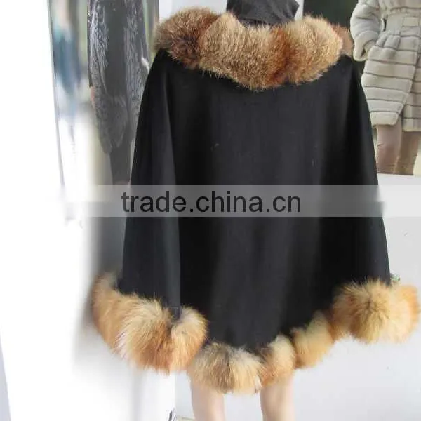 Red Fox Fur Cape Shawl photo-4