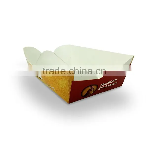 Hot Sale 2016 Custom Made Paper Fast Food Chips Fried Chicken Wing Box photo-5