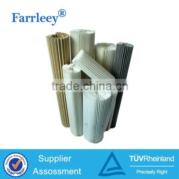 Farrleey Polyester + Water Resistent Pleated Filter Media