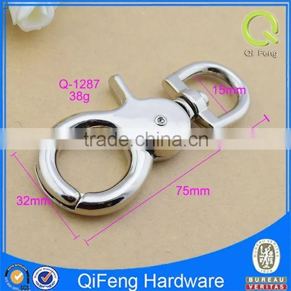 Q-1287 Big Bag Hook Snap Hook Silver Snap Hook Hardware photo-3