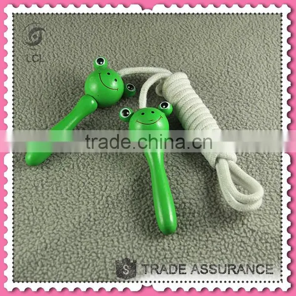 Wooden Handle Skipping Jump Rope, Rope Skipping for Kids photo-2