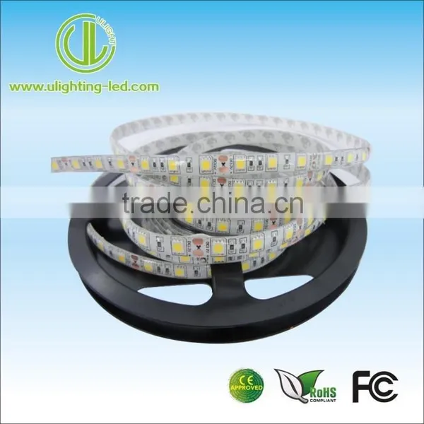 Non-waterproof DC12V SMD5050 60Led/M Red Flexible Led Strip Light photo-2